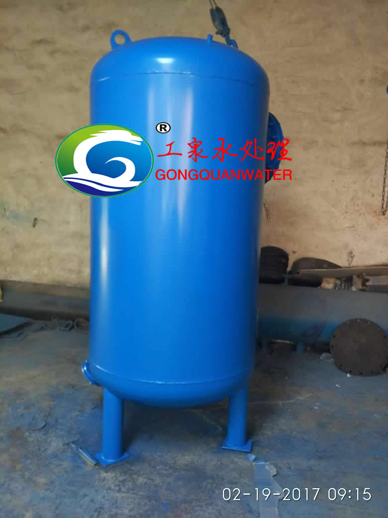 山東臨沂臨河石化有限公司訂購的全自動(dòng)石英砂過濾器