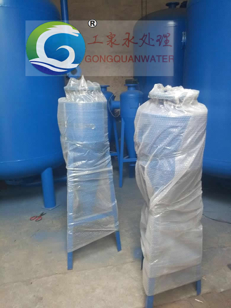 湖南衡陽宇鴻機(jī)電設(shè)備有限公司訂購的旋流除砂器